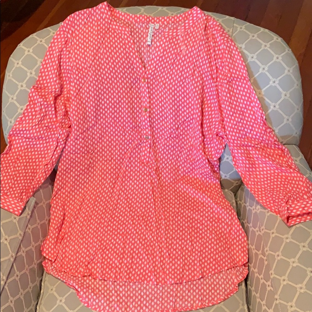 Peach Blouse